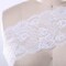 2 Yards Exquisite White Polyester Double Scalloped Floral Lace Trim 5 Inch Wide